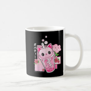 Boba Tea Cat Bubble Tea Kawaii Anime Japanisches M Kaffeetasse