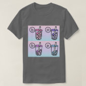 Boba Tea Collage T-Shirt (Design vorne)