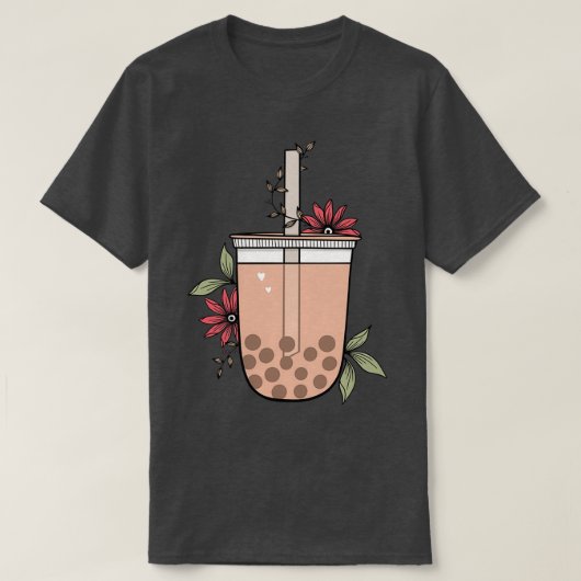 Boba Tea Cup T-Shirt (Design vorne)