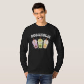 Boba Tea for Bubble Tea Boba Holic T-Shirt (Vorne ganz)