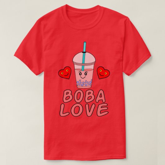 Boba Tea I Liebe Boba Bubble Tee (Design vorne)