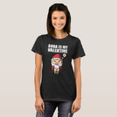 Boba Tea is My Valentine Santa Clause Anti Valenti T-Shirt (Vorne ganz)