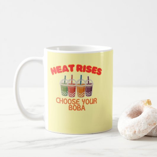 Boba-Tea-Liebhaber-Kaffeetasse Kaffeetasse (Mit Donut)