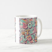 Boba Tea Liebhaberin Kaffeetasse (VorderseiteRechts)