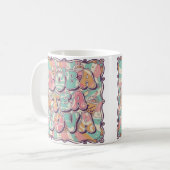 Boba Tea Liebhaberin Kaffeetasse (Vorderseite Links)