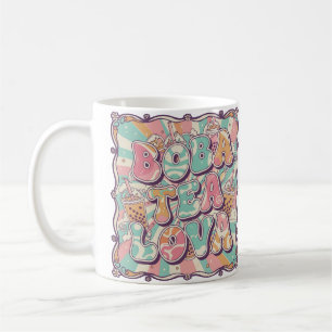 Boba Tea Liebhaberin Kaffeetasse
