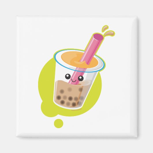 Boba Tea Magnet (Vorne)