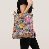 Boba Tee Allover Print Tote Bag Tasche (Von Nahem)