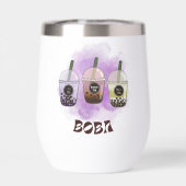 Boba Tee, Blubble Milch Tee (Rückseite)