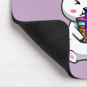 Boba Tee, Blubble Milch Tee Mousepad (Ecke)