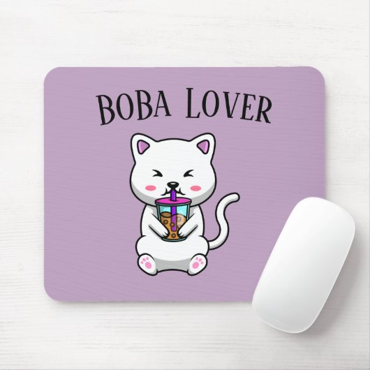 Boba Tee, Blubble Milch Tee Mousepad (Mit Mouse)