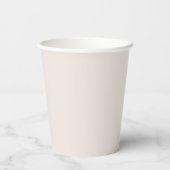 Boba Tee, Blubble Milch Tee Pappbecher (Rückseite)