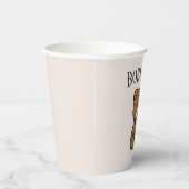 Boba Tee, Blubble Milch Tee Pappbecher (Rechts)