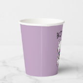 Boba Tee, Blubble Milch Tee Pappbecher (Rechts)