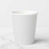 Boba Tee, Blubble Milch Tee Pappbecher (Rückseite)