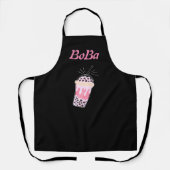 Boba-Tee Bubble-Tea Schürze (Vorderseite)