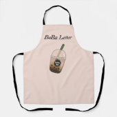 Boba-Tee Bubble-Tea Schürze (Vorderseite)