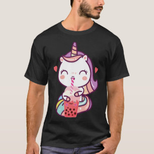 Boba Tee Cartoon Spaß