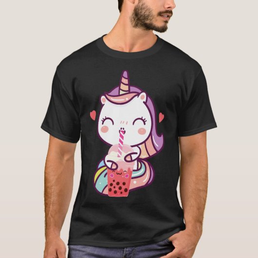 Boba Tee Cartoon Spaß (Vorderseite)