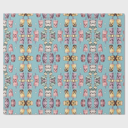 Boba Tee Geschenkpapier (Flach)