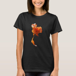 Boba-Tee in der Form von Thailand T-Shirt