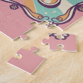 Boba-Tee-Liebhaberin Puzzle (Seite)