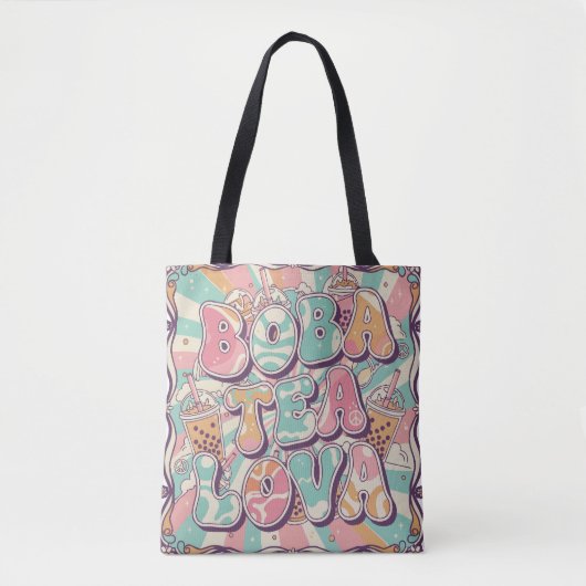Boba-Tee-Liebhaberin Tasche (Vorderseite)