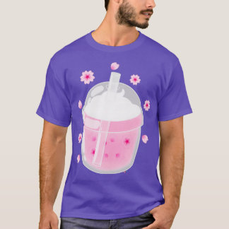 Boba-Tee Sakura Pink T-Shirt