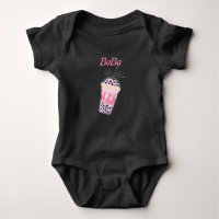 Boba Teeblätter Babybodysuit