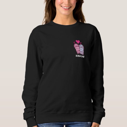 Boba Two Baes Pocket Bubble Tee Boba Couple Drinki (Vorderseite)
