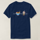 Boba und Ramen Heartbeat Kawaii Bubble Tee Noodles (Design vorne)