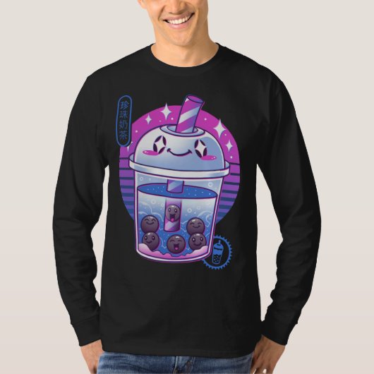 Boba Wave Tea T-Shirt (Vorderseite)