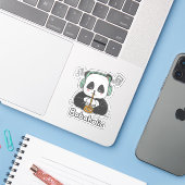 Bobaholic Bubble Tee Boba Sticker (Laptop mit iPhone)