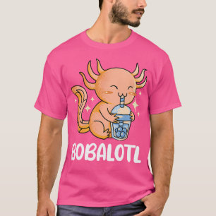 Bobalotl Axolotl Amphibie Kawaii Mexikanischer Sal T-Shirt