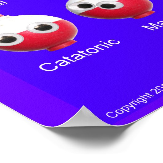 Bobber Emotionplakat Poster (Ecke)