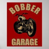Bobber Garage Poster (Vorne)