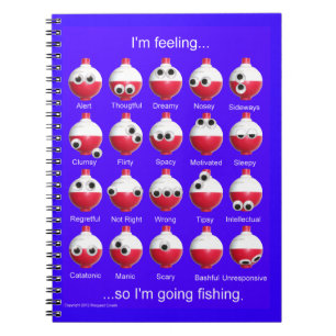 Bobber Moods Notebook Notizblock