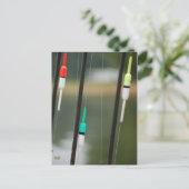 Bobber Postkarte (Stehend Vorderseite)