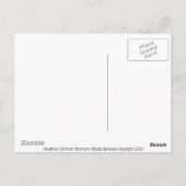 Bobber Postkarte (Rückseite)