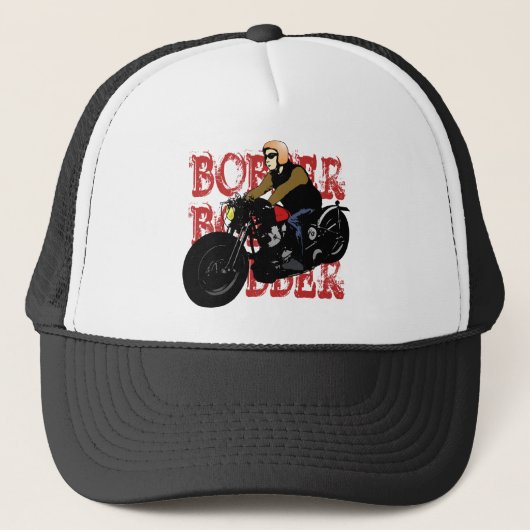 Bobber Rider Truckerkappe (Vorderseite)