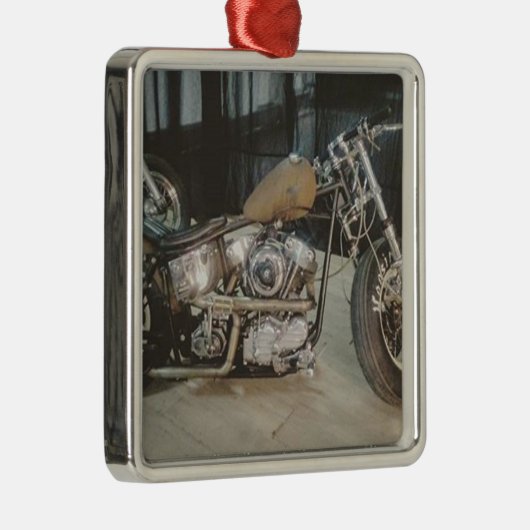 Bobberfahrrad Ornament Aus Metall (Rechts)