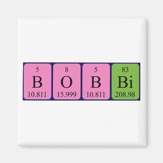 Bobbi-Magnet Magnet (Vorne)