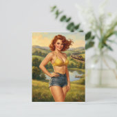 Bobbi Postkarte (Stehend Vorderseite)