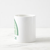 Bobbie Name Clover Boho Rainbow Kaffeetasse (Mittel)