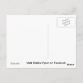 Bobbie Pyron Author of A Dog's Way Zuhause Postkarte (Rückseite)