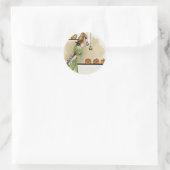 Bobbing-Aufkleber Runder Aufkleber (Tasche)