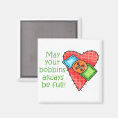 Bobbins immer voll magnet (Vorderseite/Rückseite)