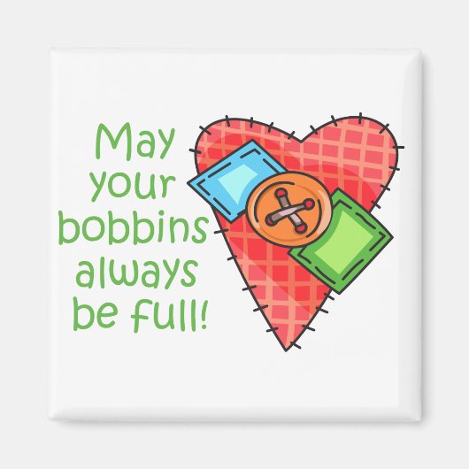 Bobbins immer voll magnet (Vorne)