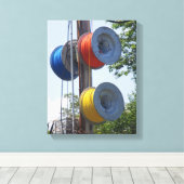 Bobbins Leinwanddruck (Insitu (Holzboden))