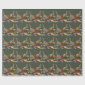 Bobbin's Robins Wrapping Paper Geschenkpapier (Flach)